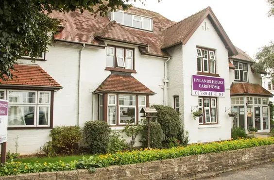 Hylands House Care Home - An outside view of the home